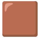 Brown Square emoji, Samsung design