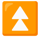 Fast Up Button emoji, Samsung design