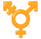 Transgender Symbol emoji, Samsung design