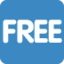 Free Button emoji, Twitter / X design