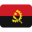 Download Flag: Angola emoji, Twitter / X style