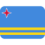 Download Flag: Aruba emoji, Twitter / X style