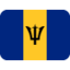 Flag: Barbados emoji on Discord