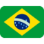 Download Flag: Brazil emoji, Twitter / X style