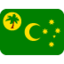 Download Flag: Cocos (Keeling) Islands emoji, Twitter / X style