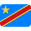 Download Flag: Congo - Kinshasa emoji, Twitter / X style