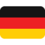 Flag: Germany emoji, Twitter / X design