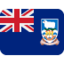Download Flag: Falkland Islands emoji, Twitter / X style