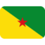 Download Flag: French Guiana emoji, Twitter / X style