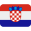 Download Flag: Croatia emoji, Twitter / X style