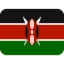 Flag: Kenya emoji, Twitter / X design