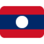 Flag: Laos emoji, Twitter / X design