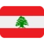 Flag: Lebanon emoji, Twitter / X design