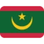 Flag: Mauritania emoji, Twitter / X design