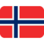 Flag: Svalbard & Jan Mayen emoji, Twitter / X design