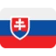 Flag: Slovakia emoji, Twitter / X design