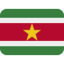 Flag: Suriname emoji, Twitter / X design