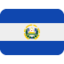 Download Flag: El Salvador emoji, Twitter / X style