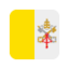 Download Flag: Vatican City emoji, Twitter / X style