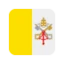 Flag: Vatican City emoji, Twitter / X design