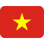 Flag: Vietnam emoji, Twitter / X design