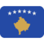 Download Flag: Kosovo emoji, Twitter / X style