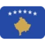 Flag: Kosovo emoji, Twitter / X design