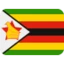 Flag: Zimbabwe emoji, Twitter / X design