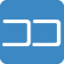 Japanese “here” Button emoji, Twitter / X design