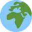 Globe Showing Europe-Africa emoji on Discord