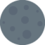 New Moon emoji, Twitter / X design