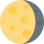 Waning Gibbous Moon emoji on Discord