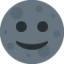 New Moon Face emoji on Discord