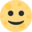 Full Moon Face emoji on Discord