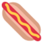 Download Hot Dog emoji, Twitter / X style
