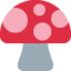 Mushroom emoji, Twitter / X design
