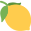 Lemon emoji, Twitter / X design