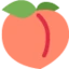 Peach emoji on Discord