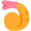 Fried Shrimp emoji, Twitter / X design