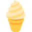 Soft Ice Cream emoji, Twitter / X design