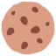 Cookie emoji, Twitter / X design