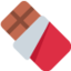 Chocolate Bar emoji, Twitter / X design