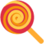 Lollipop emoji, Twitter / X design
