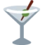 Cocktail Glass emoji, Twitter / X design