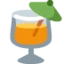 Tropical Drink emoji, Twitter / X design