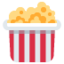 Popcorn emoji, Twitter / X design