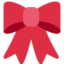 Download Ribbon emoji, Twitter / X style