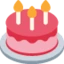 Birthday Cake emoji on Discord