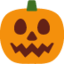 Jack-o-lantern emoji, Twitter / X design