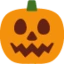 Jack-o-lantern emoji on Discord